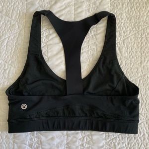 Lululemon Black Sports Bra Size 6